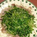 クックBQMTT7☆'s cooksnap of when they made レンジで＊豆苗ともやしの豚肉ミルフィーユ.