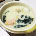 zakkiiM's cooksnap of when they made 鮭とほうれん草のクリームシチュー.