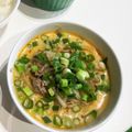 まいもぐ2020's cooksnap of when they made すりごまで簡単本格☆濃厚豆乳坦々スープ.