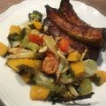Yokchina's cooksnap of when they made 簡単☆かぼちゃとトマトのチーズ焼き.