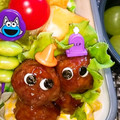クックMKFJN1☆'s cooksnap of when they made ハロウィン お弁当☆幼稚園.