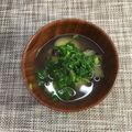 horseland's cooksnap of when they made 大根葉の味噌汁✿.