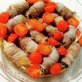 ☆ポン太☆'s cooksnap of when they made 大葉もやしの豚巻き　ニンニクレンジ蒸し　.