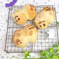 ゆづキッチン's cooksnap of when they made ハロウィン☆おばけツインズ パン.