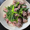 ＭＩ−ＳＡＮ's cooksnap of when they made 簡単!☆砂肝と小松菜の中華炒め.