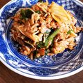 もふもふクロさん's cooksnap of when they made 簡単おかず:豚キムチスタミナ炒め.