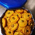 紫陽子's cooksnap of when they made ほんのり甘いかぼちゃの絞り出しクッキー❤.