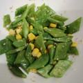 YOU1416's cooksnap of when they made コーンといんげんの胡麻和え.