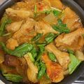aki42's cooksnap of when they made しみしみ大根コチュジャン煮込み.