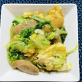 yu228's cooksnap of when they made ウインナーと白菜の中華風炒め.