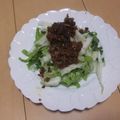 きらり流れ星's cooksnap of when they made シャキシャキ白菜とそぼろのタワー盛り.