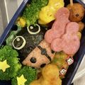 クックJ37BG7☆'s cooksnap of when they made てんとう虫のキャラ弁!!.