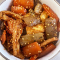 みまゆ's cooksnap of when they made ★こんにゃくと油揚げの甘辛きんぴら.
