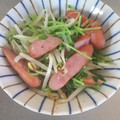 ２４なるるん's cooksnap of when they made ☆もやしと豆苗のウインナー炒め☆.