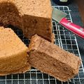 ゆうきぴぴっく's cooksnap of when they made しっとりふわふわ ココアシフォンケーキ.