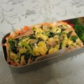 龍青空ママ's cooksnap of when they made ほうれん草＊ベーコン＊卵のバターソテー.
