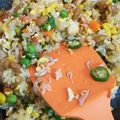 クックFCCUK6☆'s cooksnap of when they made 子供もパクパク！絶品しらす納豆チャーハン.