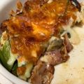 ♩キティ♩'s cooksnap of when they made ＊オクラと茄子のマヨチーズ焼き＊.
