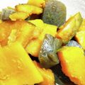 アトム1995's cooksnap of when they made かぼちゃと手綱こんにゃくの煮物.