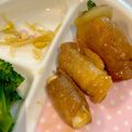 miho3miho3's cooksnap of when they made 角煮風 肉巻き大根.