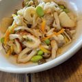 BOO☆ママ's cooksnap of when they made 切り干し大根とちくわの煮物.