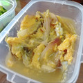 ＴＯＭＯＷＡＴ's cooksnap of when they made 茗荷と油揚げの卵とじ.