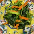 Melpippi's cooksnap of when they made ほうれん草のコチュジャン和え常備菜。.