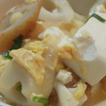 あゆたっくん's cooksnap of when they made 豆腐とちくわの卵とじ☆揚げ玉入り☆.