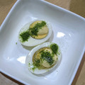 ラリー＆サラ's cooksnap of when they made ゆで卵にマヨ青のり塩.