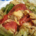 いさみょば's cooksnap of when they made 簡単！卵とトマトとレタスの中華炒め.