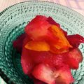 ふちぽん☆'s cooksnap of when they made 紫さつま芋とリンゴのデザート.
