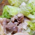 kokakokko's cooksnap of when they made 鶏モモ肉とキャベツのとろみ煮.