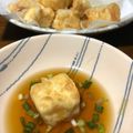 Sa〜ちゃん's cooksnap of when they made めんつゆで！簡単揚げ出し豆腐.