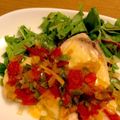 ☆あーちゃん！'s cooksnap of when they made 野菜のせ、めかじきのソテー.