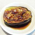 ペキのリリー's cooksnap of when they made 米ナスのステーキ♡わさび醤油バターソース.