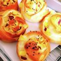 桜いちゅき's cooksnap of when they made ☆さつまいもロールパン☆.