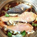 ゆか☆猫's cooksnap of when they made 基本の石狩鍋♪簡単キャベツ鍋つゆ鍋スープ.