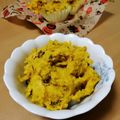 クックI7I5L1☆'s cooksnap of when they made 簡単✨かぼちゃのワサビマヨ✨あえ.