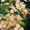 よねやまちか's cooksnap of when they made 青梗菜と豆腐 のカニあんかけ.
