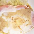 ｱｰﾁｬﾝﾏﾏﾁｬﾝ's cooksnap of when they made 深煎りごまドレッシングで！ハムエッグ.