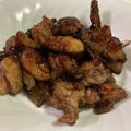 papikun's cooksnap of when they made 大人気の学校給食♡チキンチキンごぼう♡.