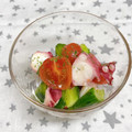 ゆづキッチン's cooksnap of when they made たこときゅうりの簡単★マリネ.