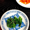 ルぴあ's cooksnap of when they made レンジとめんつゆで！ほうれん草のおひたし.