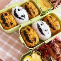 平井道子's cooksnap of when they made 俵おにぎりでハロウィン弁当.