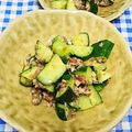 ととろ＆めい's cooksnap of when they made すぐ出来る きゅうりの梅肉和え.