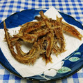 ととろ＆めい's cooksnap of when they made カルシウムたっぷり☆イワシの骨唐揚げ☆.