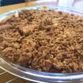 アチャこ's cooksnap of when they made 簡単スウィーツ フルーツクランブル.