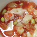 ♪YOKO's cooksnap of when they made 野菜たっぷりミネストローネ.
