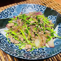 料理男子部's cooksnap of when they made 豆苗とたまねぎの炒め.