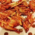 けんたとみなみの母☆'s cooksnap of when they made カリジュワッ♡さつま芋と豚肉の唐揚げ.